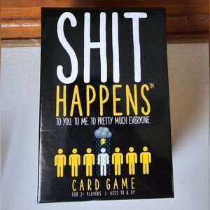 Shit Happens Adult Card Game New In Box